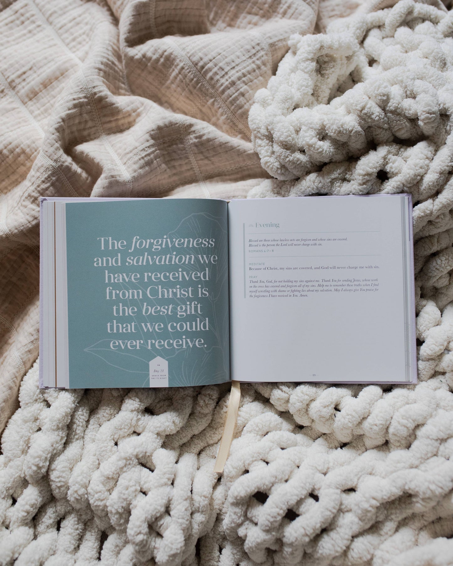 The Daily Grace Co - Grace From Day To Night Devotional | Coffee Table Book