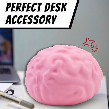 Boxer Gifts - Giant Brain Stress Ball – Large Squishy Toy for Adults