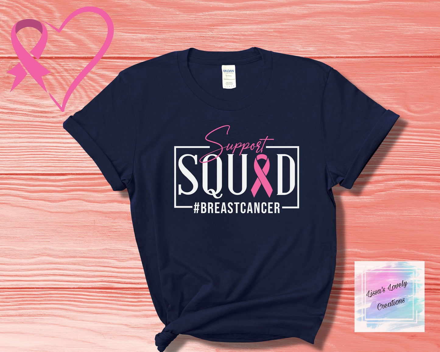 Breast Cancer Awareness Support Sqaud2 Shirt