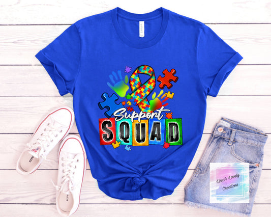 Autism support squad Shirt