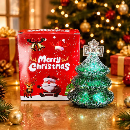 Glitter Christmas Tree Squishy Toy – Maltose-Style Sensory Fidget Toy (Pre-Order ETA Week of Sept 14)