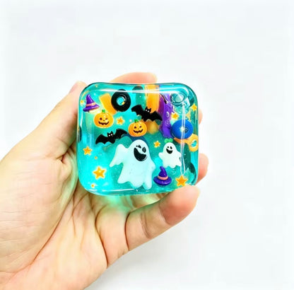 Generic Halloween Figure Maltose Filled Cube Squishy Toy-  ETA SEPTEMBER