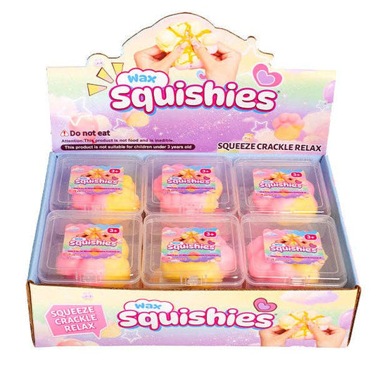 Wax Squishies® Cat Paw Wax Crackle Fidget Clay Toy