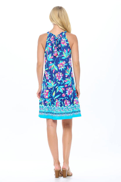 ARYEH - Amira Back Tie Tiered Dress