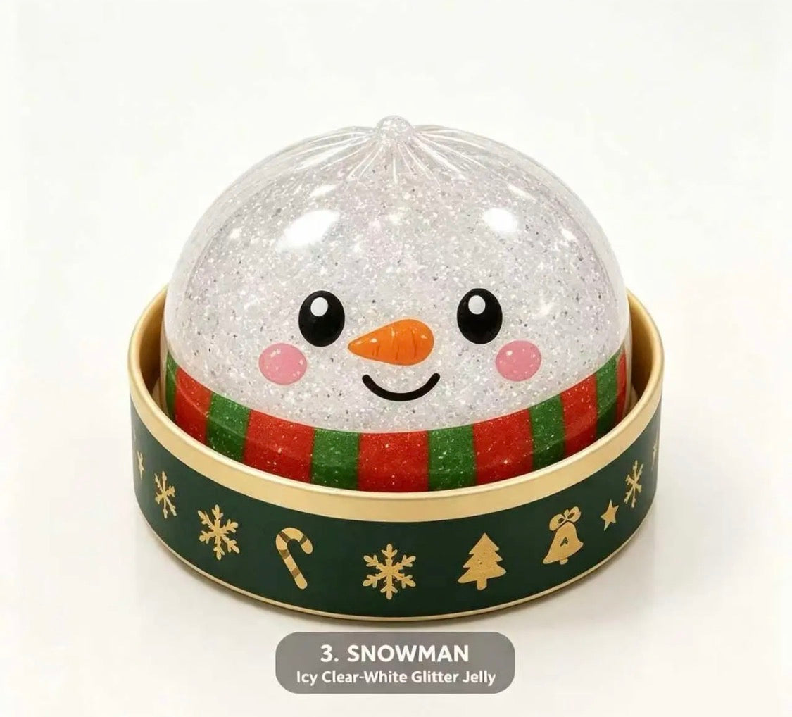 Christmas Dumplings Blind Box Squishy – Holiday Mystery Sensory Toy (Pre-Order ETA Week of Sept 28)
