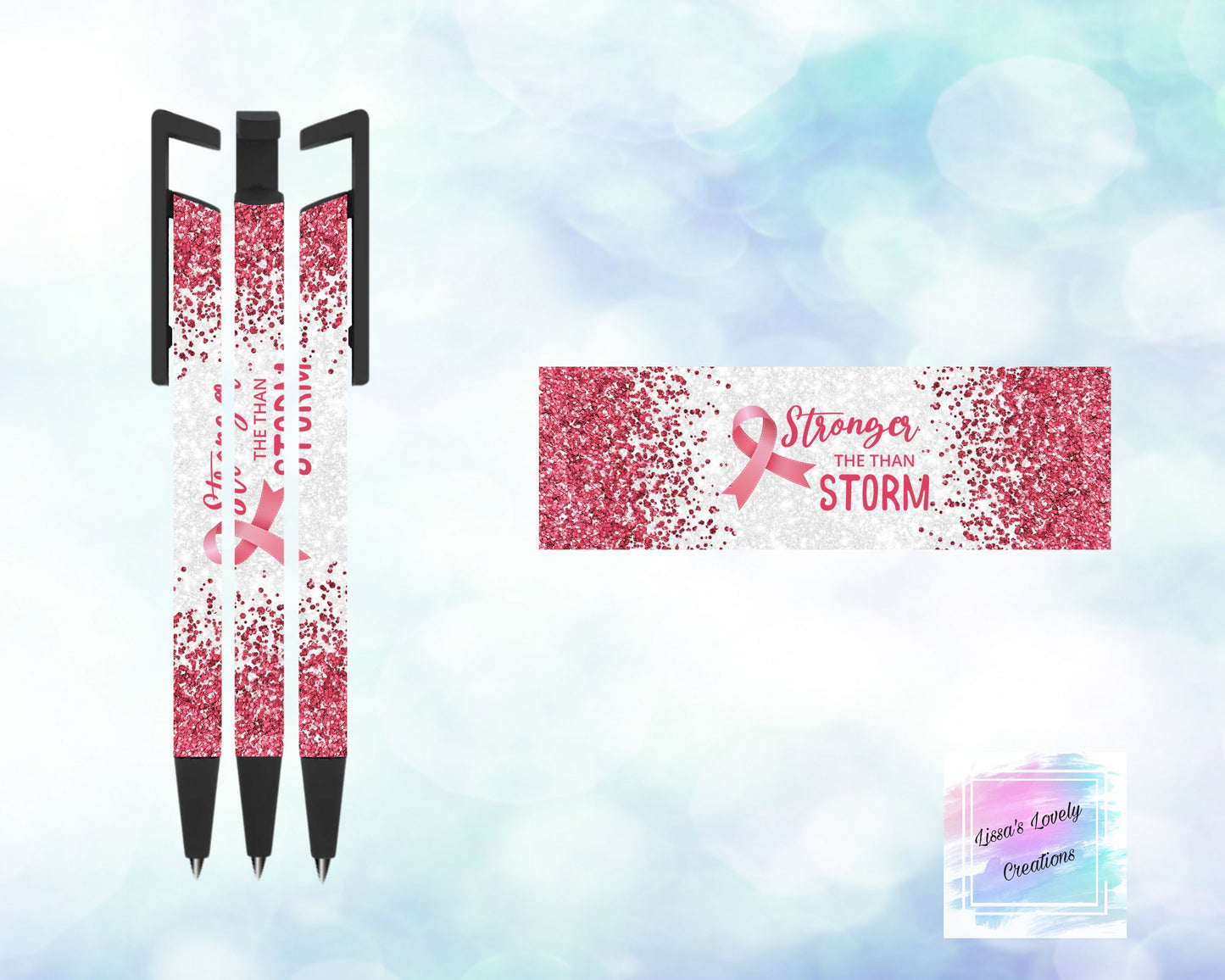 Stronger Than The Storm Ink Pen