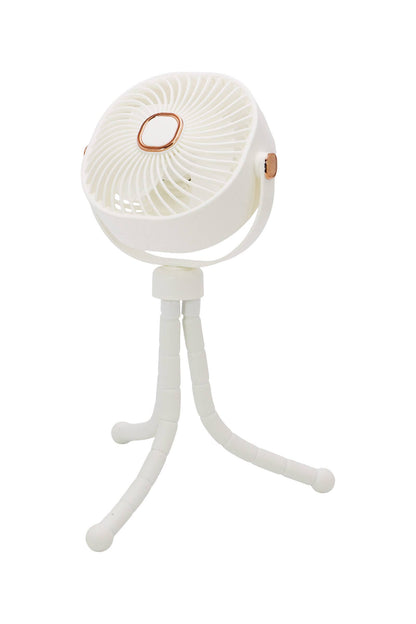 Matte Pastel Led Flexible Leg Electric Fan