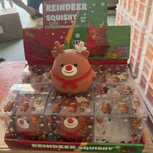 Jumbo Reindeer Squeeze Toy – Large Flour-Filled Sensory Fidget (Pre-Order ETA Week of Sept 21)