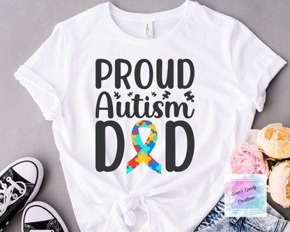 Proud Autism Dad Shirt