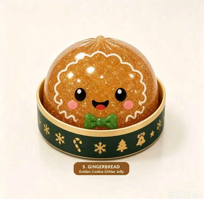 Christmas Dumplings Blind Box Squishy – Holiday Mystery Sensory Toy (Pre-Order ETA Week of Sept 28)