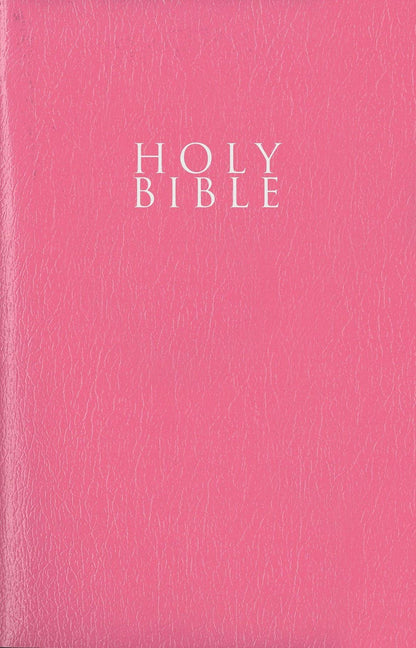 NIV Gift and Award Bible, Leather-Look, Pink, Red Letter