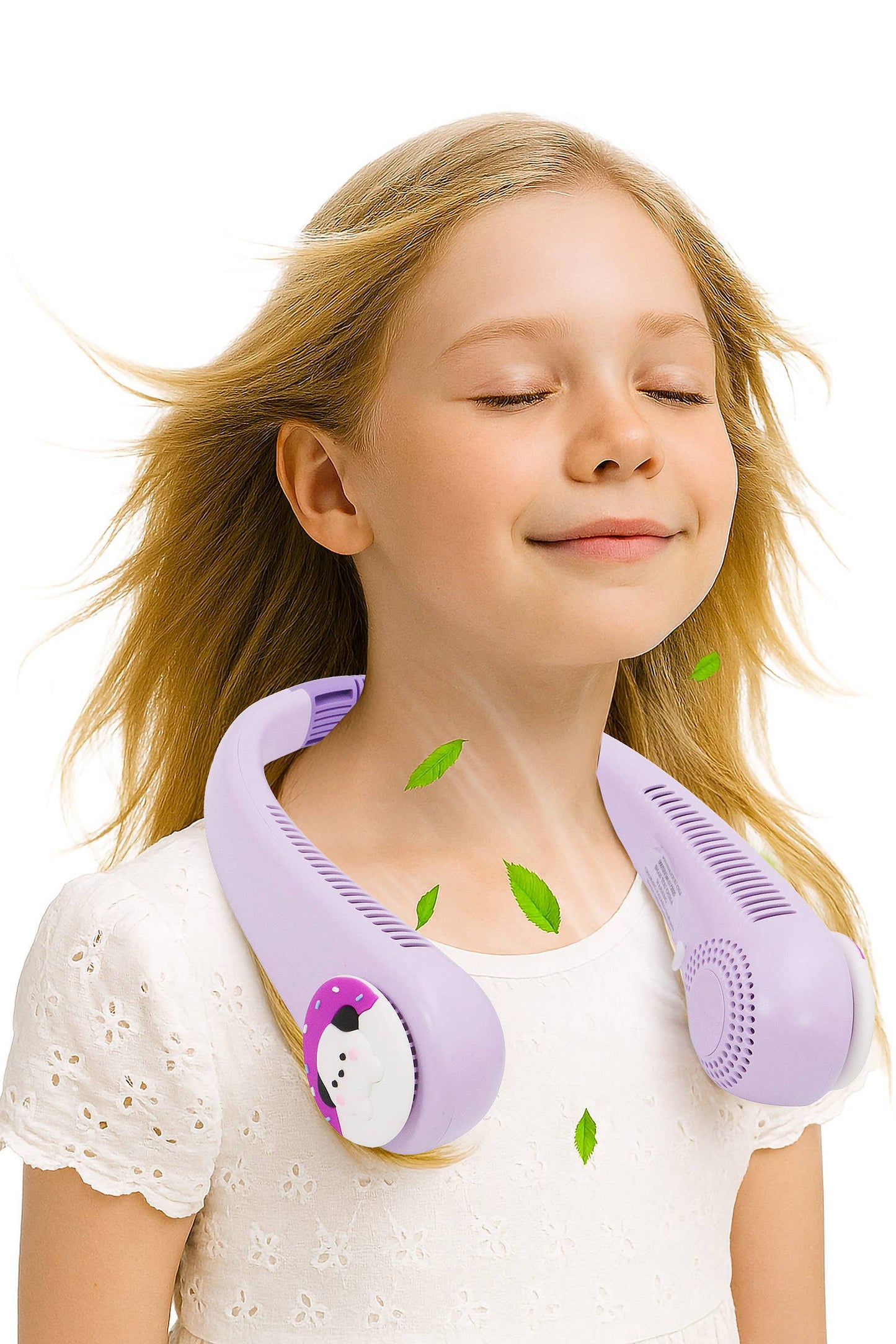 Animal Pals Bladeless Neckband Electrical Fan