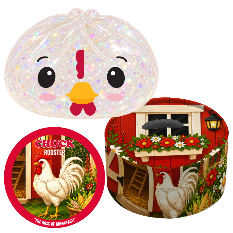 Fun Doh Farm Barnyard Squishy Dumpling Toy
