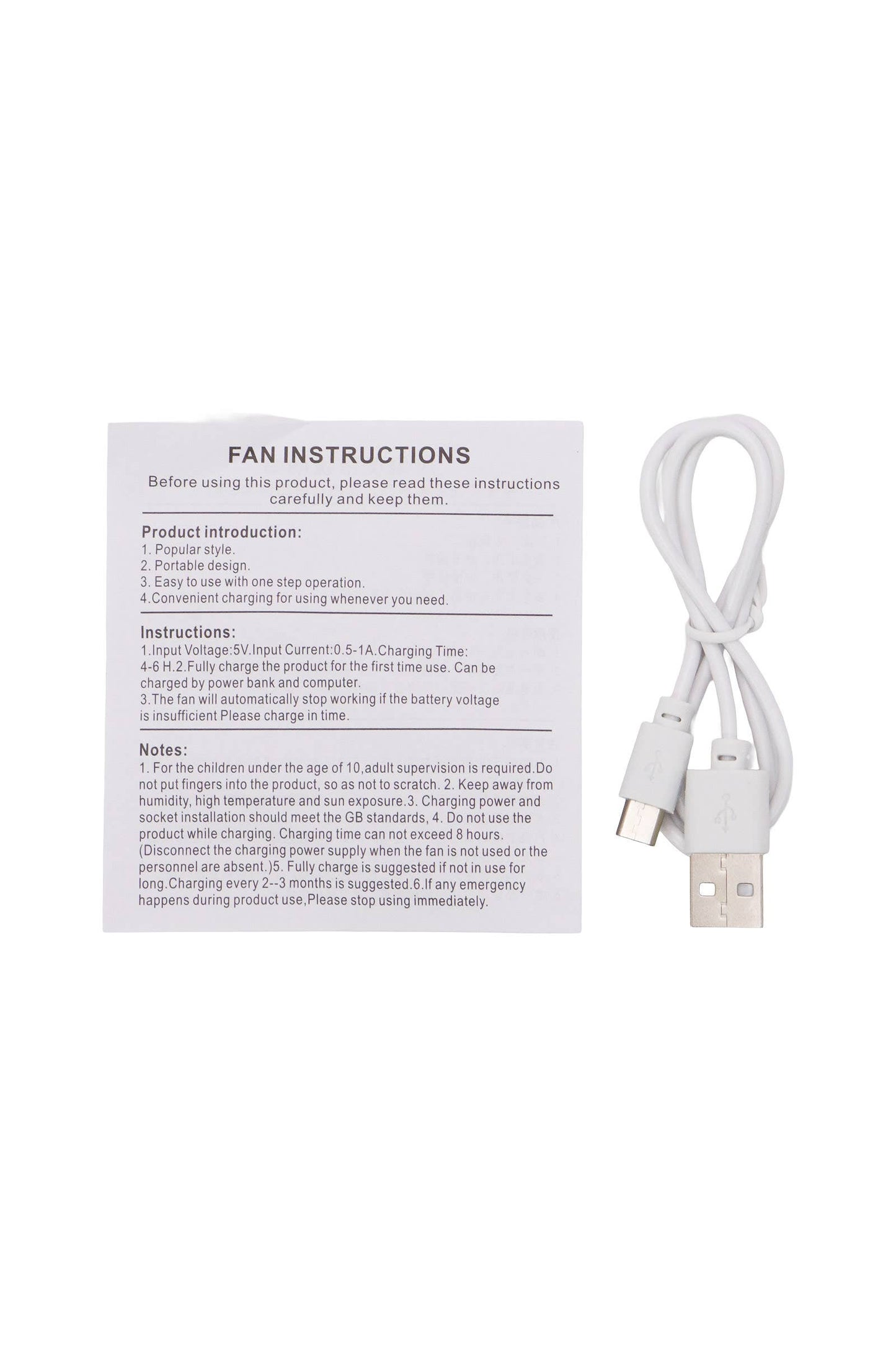 Animal Pals Bladeless Neckband Electrical Fan