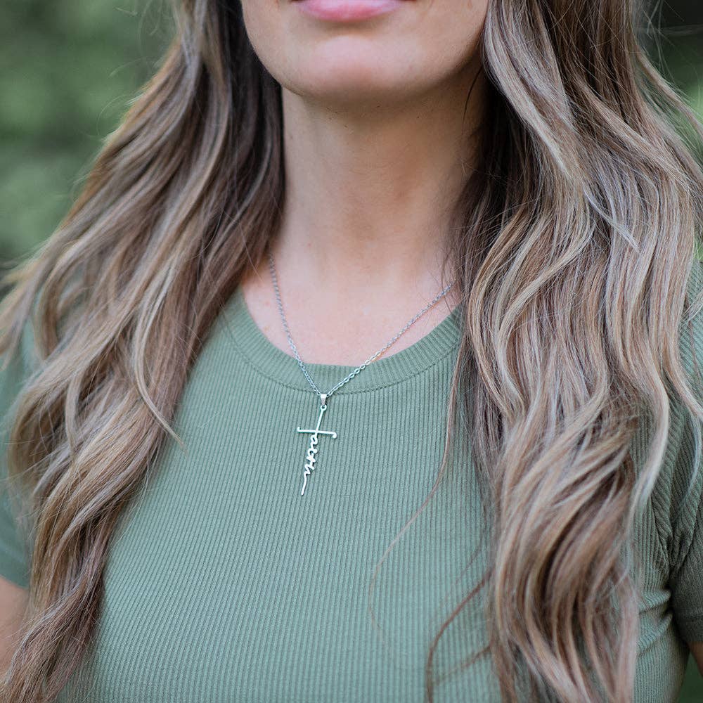 Faith Cross Necklace