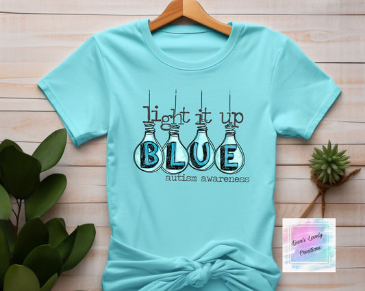 Light It Up Blue Shirt