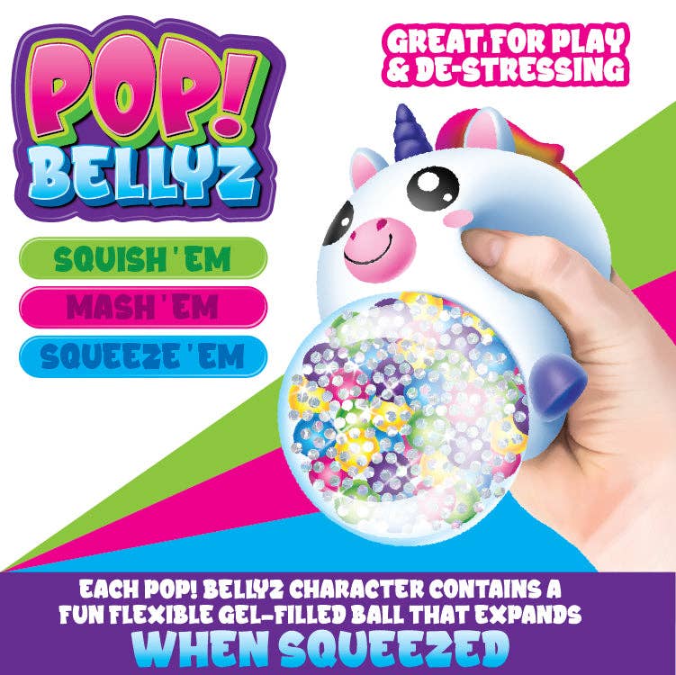 So Much Fun! Pop Bellyz Plush Squeeze Toy