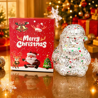 Glitter Santa Squishy Toy – Maltose-Style Sensory Fidget Toy (Pre-Order ETA Week of Sept 14)
