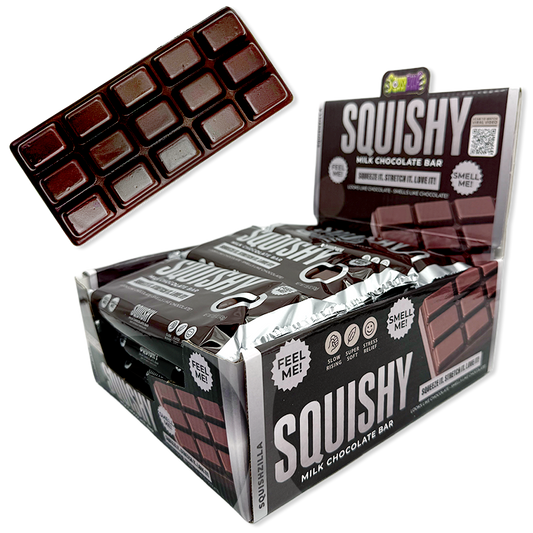 Fun Doh Slow Rise Scented Squishy Chocolate Bar