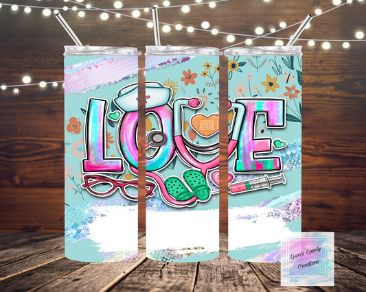 Nurse Love Tumbler