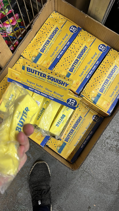 Viral Squishy - 4oz Squishy Yellow Butter Toy