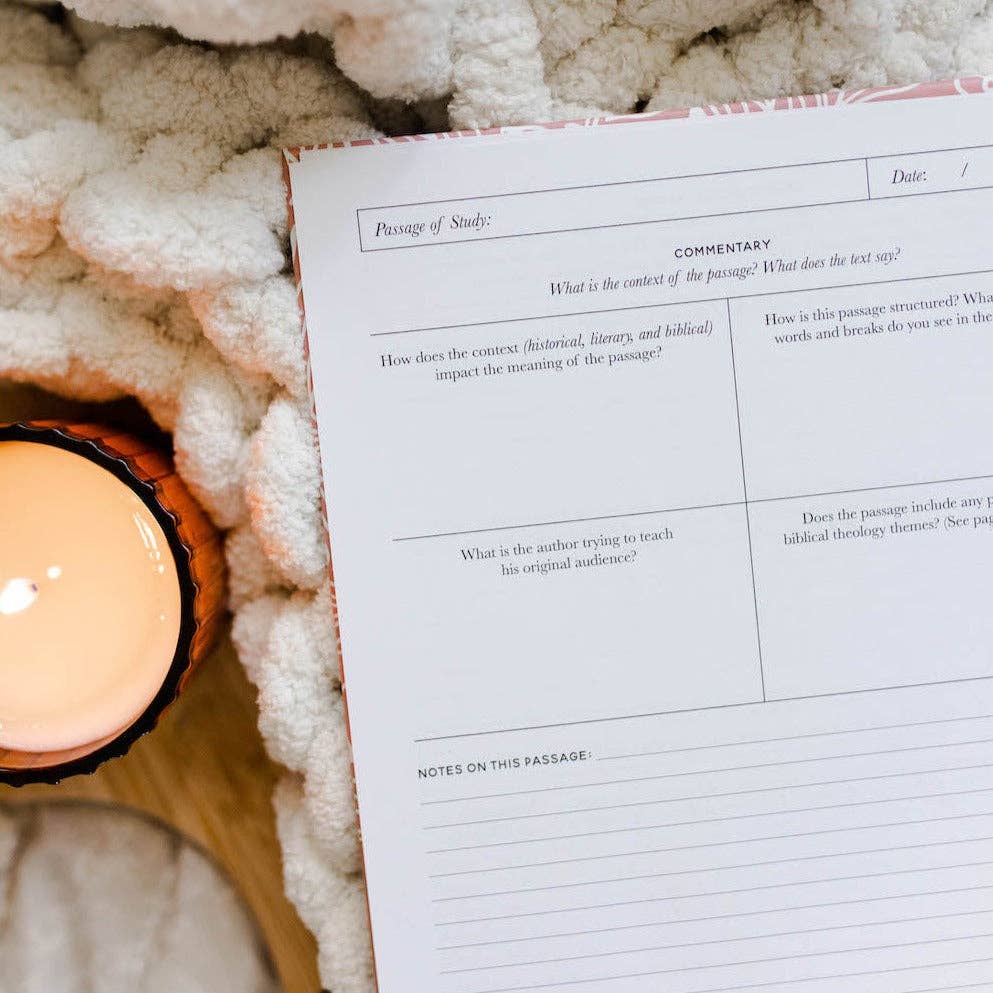 The Daily Grace Co - In the Word Journal - Pink Floral
