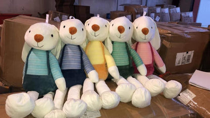 Long ear plush Easter bunny- personalizable
