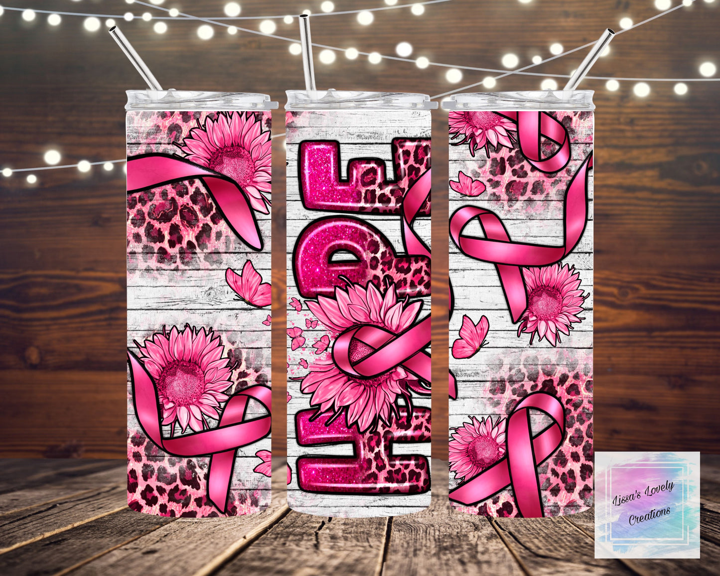 Western Hope Breast Cancer Tumbler