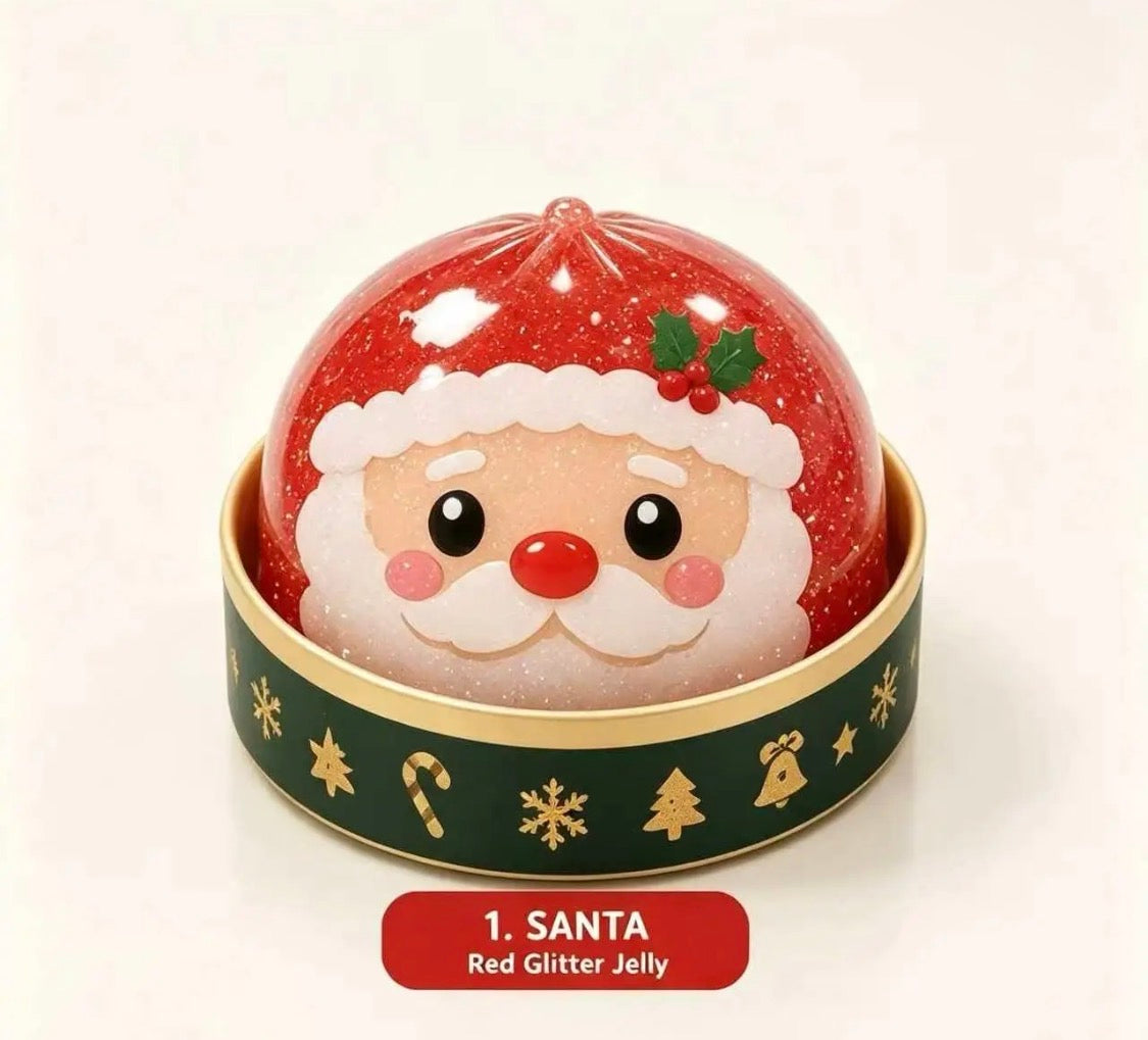 Christmas Dumplings Blind Box Squishy – Holiday Mystery Sensory Toy (Pre-Order ETA Week of Sept 28)