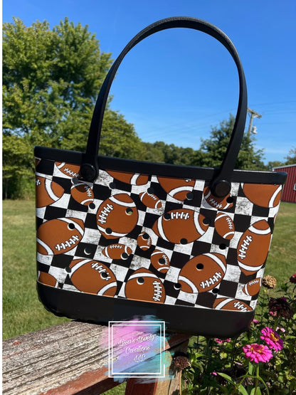 Custom Xl beach bag