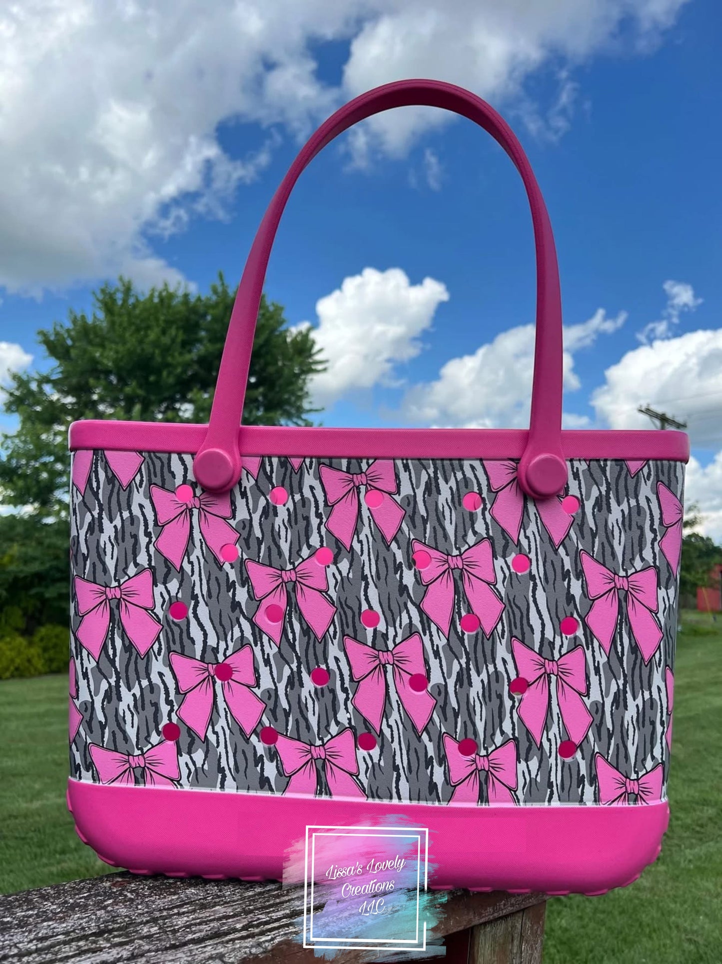 Custom Xl beach bag