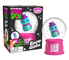 Light-Up Snowman Snow Globe Squishy – Holiday Novelty Toy (Pre-Order ETA Week of Sept 14)