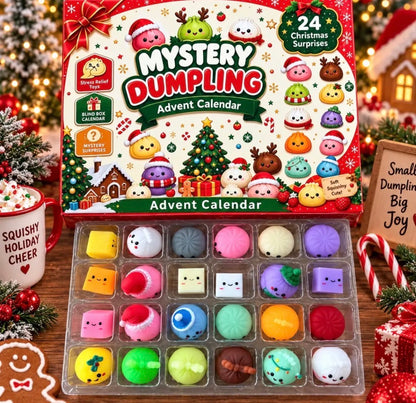 24-Day Mystery Dumpling Advent Calendar Pre-order- ETA 2-3 WEEKS