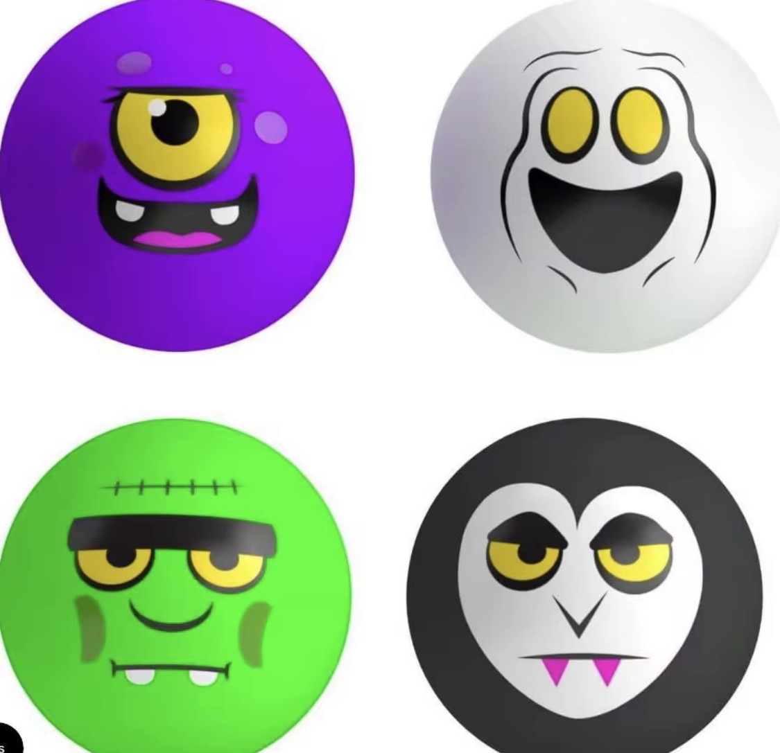 Generic Halloween Spooky Squishkins set- Preorder -  ETA SEPTMEMBER