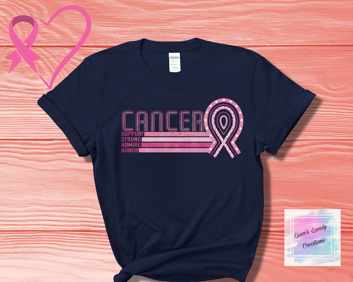 Breast Cancer Awareness Support Strong Admire Honor Shirt