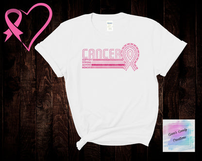 Breast Cancer Awareness Support Strong Admire Honor Shirt