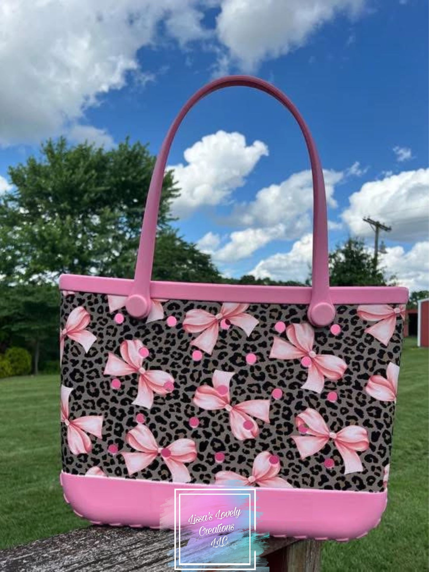 Custom Xl beach bag
