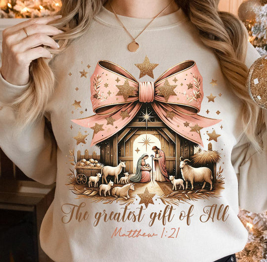 The Greatest Gift Of All Shirt (Bow)