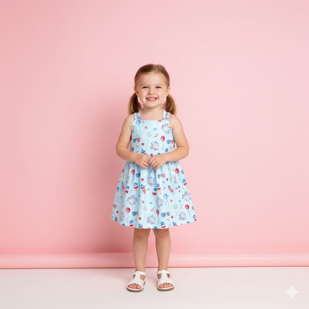 USA All day Dress- Pete+Lucy