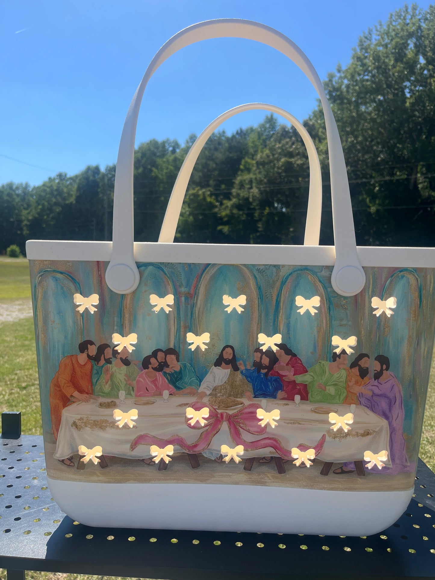 Custom limited release beach bag