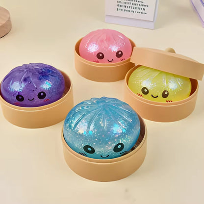 Mystery Squishy Dumpling- Glitter 2.0 (4 New Colors)