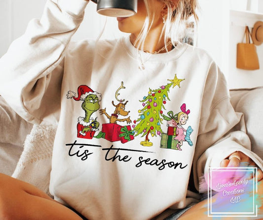 Tis the season christmas cartoon shirt