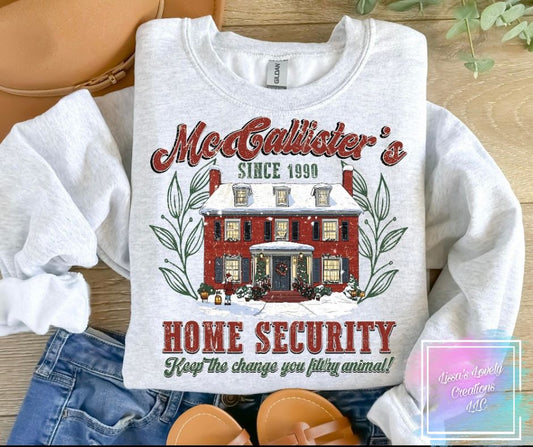 McCallister’s Home Security shirt