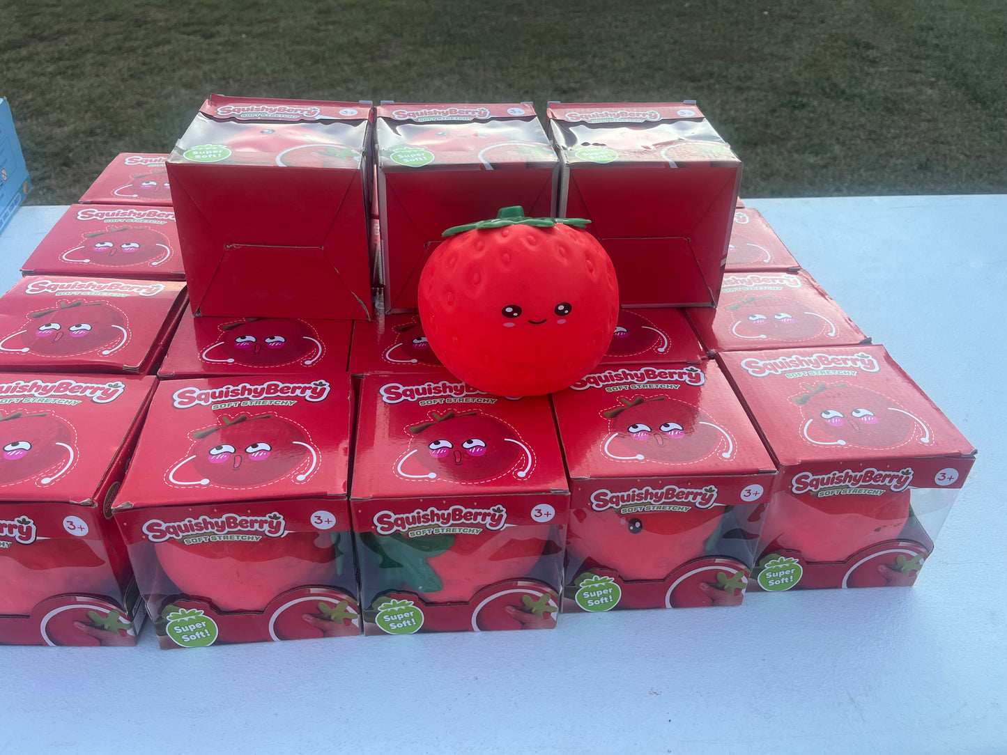 JUMBO Strawberry Squishy