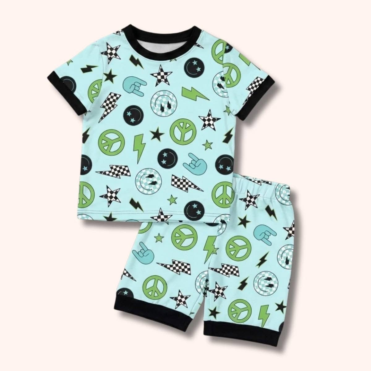 Electric Vibes Loungewear Set | Pete + Lucy