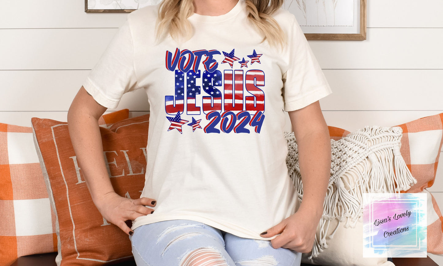 Vote Jesus 2024 Shirt