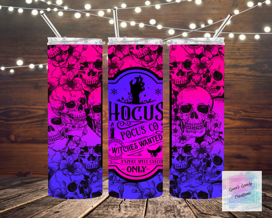 Hocus pocus witches wanted Tumbler