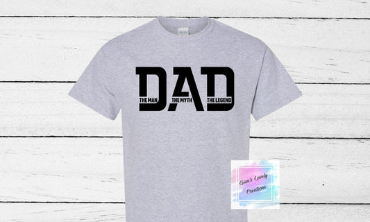 DAD Dedicated and devoted Shirt