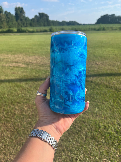 15oz Epoxy Tumbler (alcohol ink)