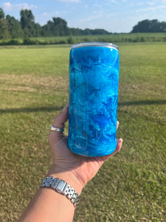 15oz Epoxy Tumbler (alcohol ink)